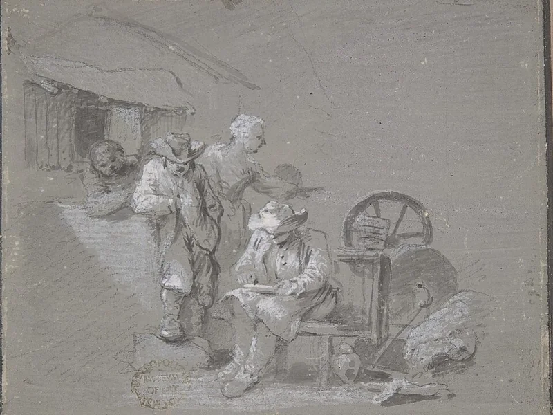 1682-Frans Boudewijns - Contadini fiamminghi